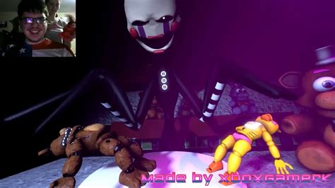 Xboxgamerk Sfm Fnaf Showtime By Madame Macabre Reaction W My Sister Youtube