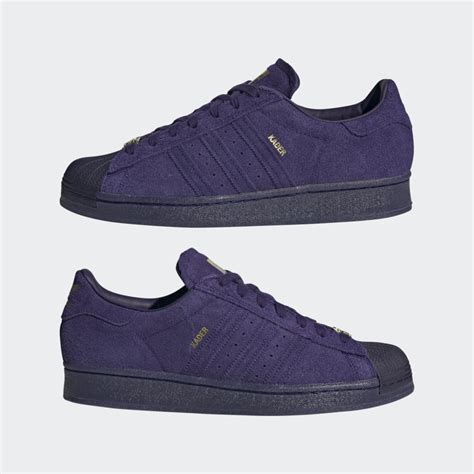 Adidas Superstar Adv X Kader Shoes Purple Adidas Iq