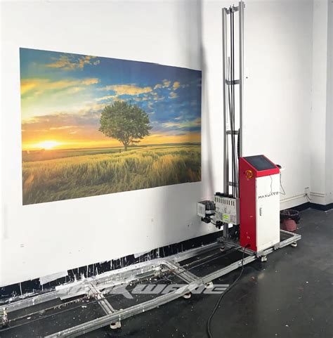 D D D Vertical Uv Ink Wall Inkjet Printer Build Direct To Wall