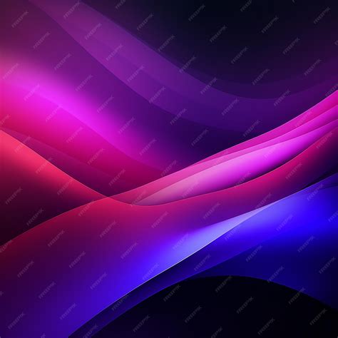 Premium Photo Vibrant Purple Gradients Abstract Waves Wallpaper And