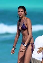 Ana Beatriz Barros Bikini Candids At The Beach In Miami Hawtcelebs