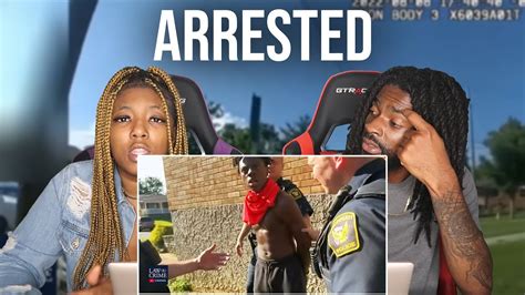 Ishowspeed Getting Arrested 😱 Bodycam Footage Reaction Youtube