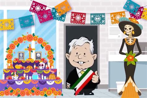 Morena y Lord Molécula dedican calaverita a AMLO en Día de Muertos