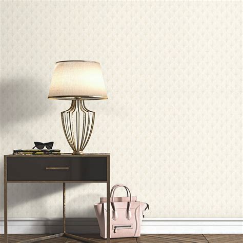 Fan Wallpaper Non Woven Wallpaper Erismann Versailles Beige Cream