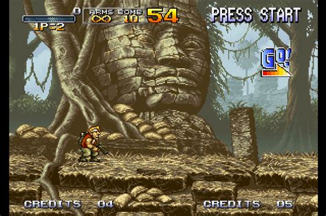 Screenshot Of Metal Slug Super Vehicle Sega Saturn