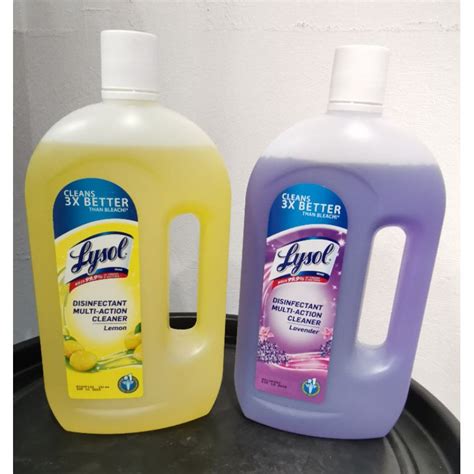 Lysol Disinfectant Multi Action Cleaner Ml Shopee Philippines