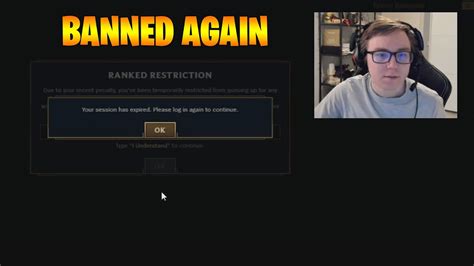 Thebausffs Got BANNED Again LoL Daily Moments Ep 2042 YouTube