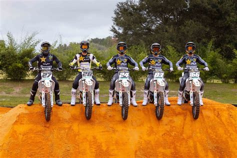 Annunciati I Piloti Rockstar Energy Husqvarna Factory Racing Team 2024