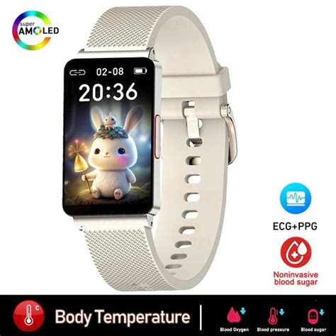 Xiaomi 2023 New Blood Glucose Monitor Smart Watch Men Women ECG PPG