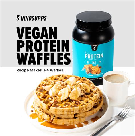 Happy Waffle Day Check Out Our Protein Waffle Recipe Inno Supps