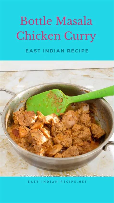 Bottle Masala Chicken Curry In 20 Mins East Indian Recipes