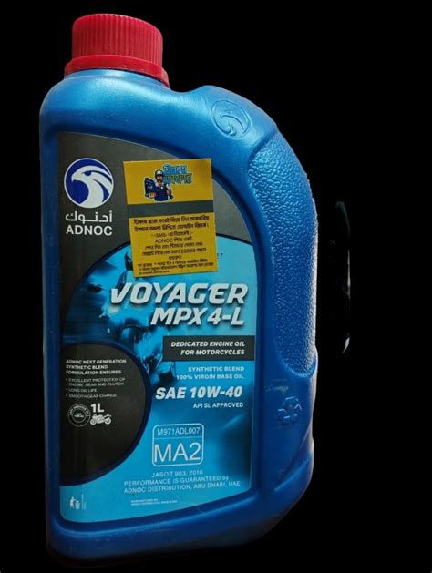 Adnoc Voyager Mpx N W Fully Synthetic Liter