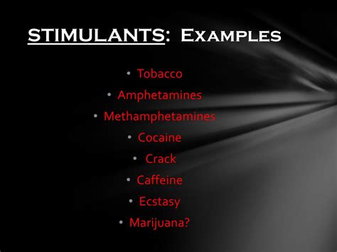 PPT - stimulants PowerPoint Presentation, free download - ID:2517199