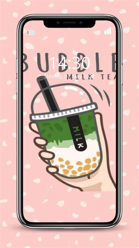 Kawaii Bubble Tea Wallpaper APK for Android Download