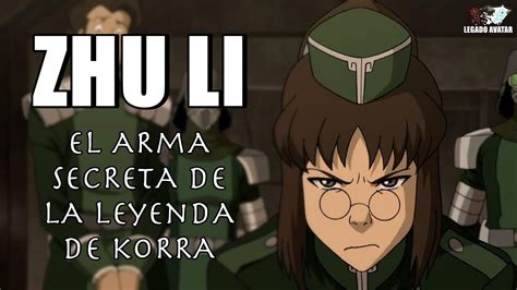 Zhu Li The Legend Of Korra Análisis De Personaje Youtube