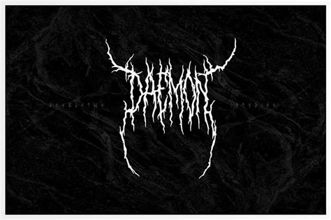 Brutal Death Metal Logo Generator