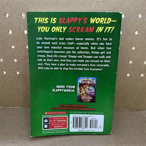 I Am Slappy S Evil Twin Goosebumps Slappyworld Paperback Free