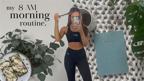 8am Morning Routine ~aesthetic~ Healthy Habits For A Productive Day