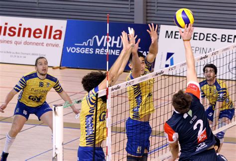 Photos Volley Ball Elite Masculine Les Spinaliens Valident Leur