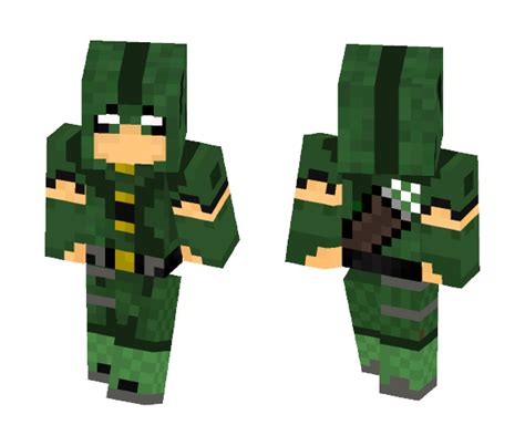 Download Green Arrow Cw Thearrow Minecraft Skin For Free