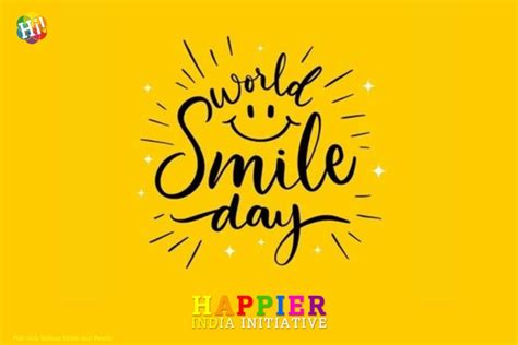 Time To Celebrate World Smile Day ⋆ Happier India