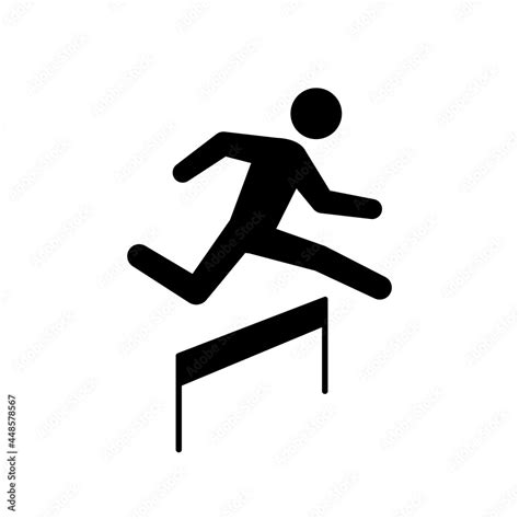 Jumping Black And White Clipart