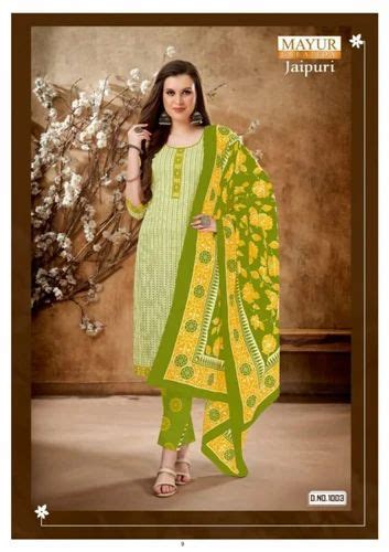 MAYUR JAIPURI VOL 1 COTTON DRESS MATERIALS At Rs 380 Piece Cotton