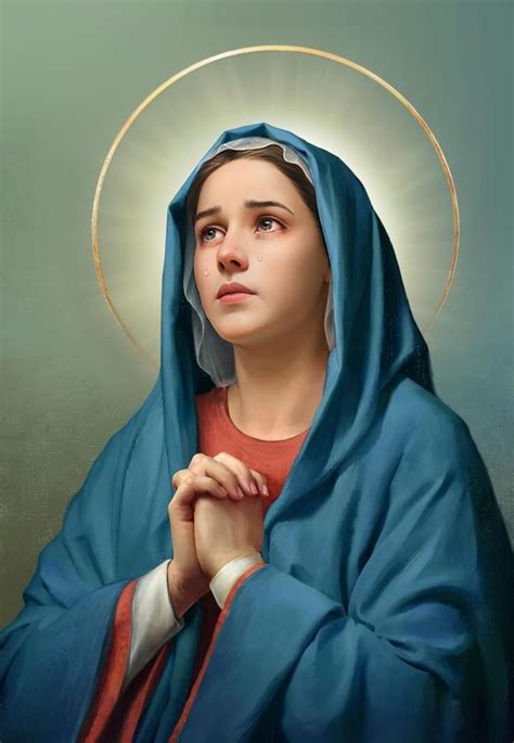 Pin On The Virgin Mary Virgin Mary Art Jesus And Mary Pictures