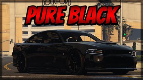 GTA 5 PURE BLACK CREW COLOR CREW COLOR UPDATE YouTube