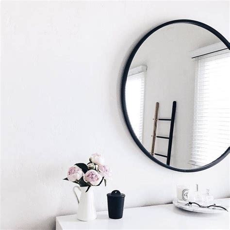 30 Best Collection of Large Round Black Mirrors