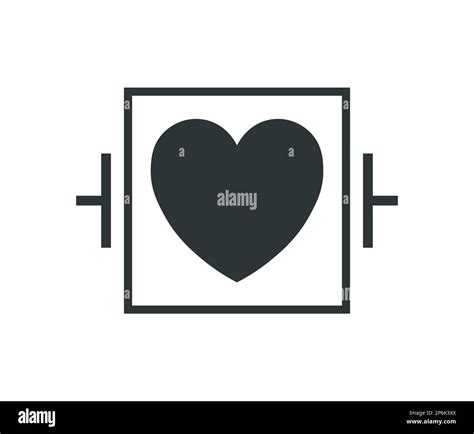 Defibrillation-proof type CF applied part. Graphical Symbols for Use on Equipment Stock Vector ...