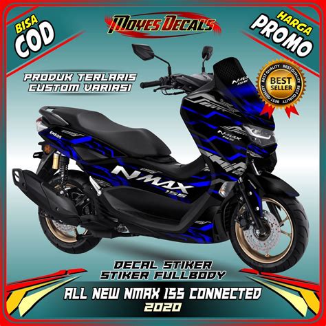 Jual DECAL NMAX NEW STIKER FULL BODY NMAX 2020 MATRIX LINE