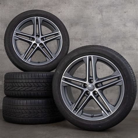 Audi Q5 Sq5 Fy Summer Wheels Alloy Rims 20 Inch Tires 80a601025h