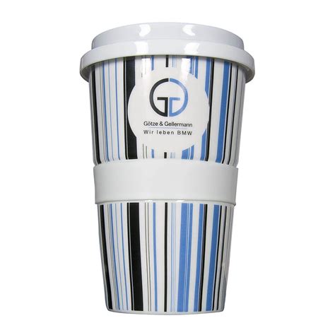 Coffee To Go Becher Aus Porzellan Mit Logo Druck Mahlwerck