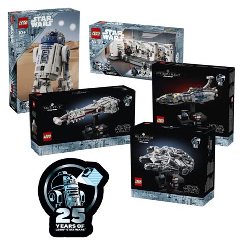 New LEGO Star Wars 2024 Products Midi Scale R2 D2 And A Diorama To