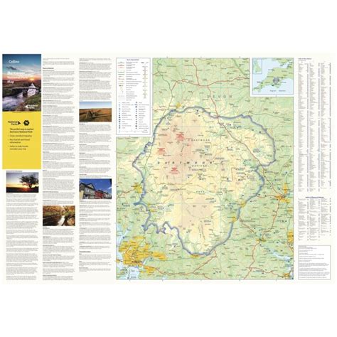 Dartmoor National Park Map Stanfords