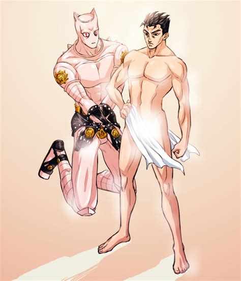 Kira Yoshikage Killer Queen And Kawajiri Kosaku Jojo No Kimyou Na