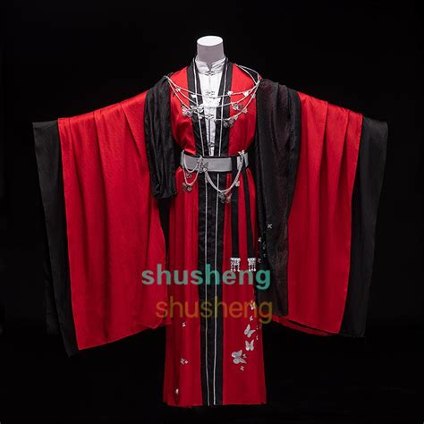 Hua Cheng Full Set Cosplay Tian Guan Ci Fu Cosplay Hua Cheng Costume ...