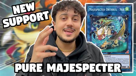 NEW SUPPORT Majespecter Deck Profile 1 CARD COMBO March 2024