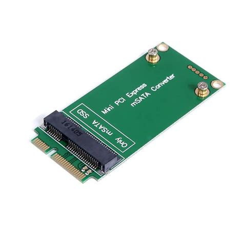 Xt Xinte X Cm Msata Adapter To Mini Pci E Sata Ssd Adapter Converter