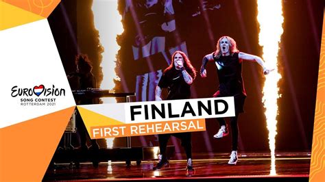 Blind Channel Dark Side First Rehearsal Finland 🇫🇮 Eurovision 2021