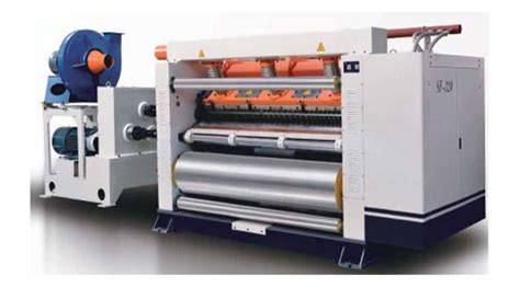 60m Min Single Facer Corrugation Machine Capacity 8000 Pieces Per