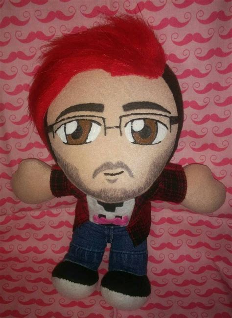 Lucky Flannel Red Hair Markiplier Etsy