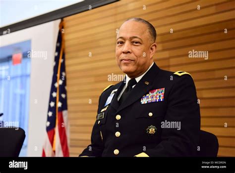 Brig Gen William J Walker Pauses For A Moment After Giving A Speech