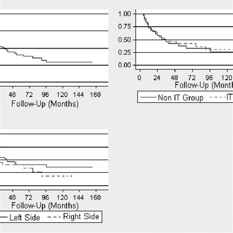 Overall Survival Function A And Survival Functions For The Induction