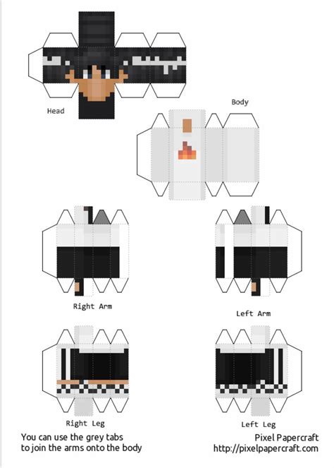 Pin By Hannah Richards On Paper Craft Papercraft Minecraft Skin