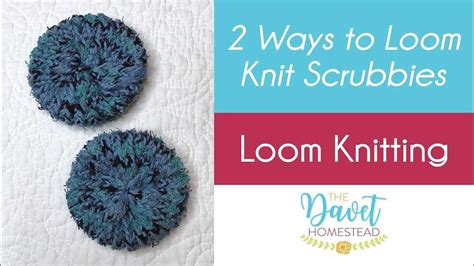 Free Pattern For Hand Knit Scrubbies