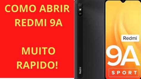 Como Abrir Xiaomi Redmi 9A Passo A Passo YouTube