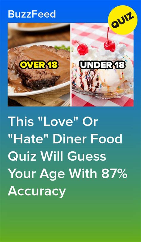 This Love Or Hate Diner Food Quiz Will Guess Your Age With 87 Accuracy