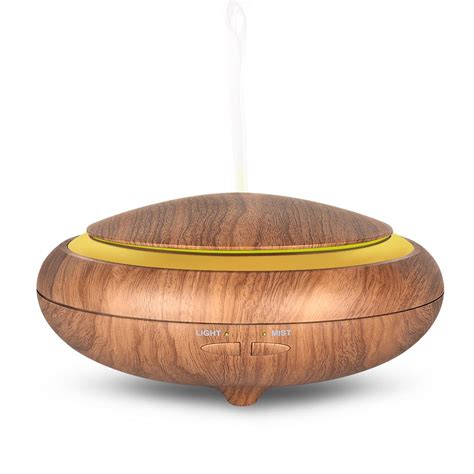 150 ml Ultrasonic Aroma Diffuser Woodgrain + Remote Control (Optional) – Oneself Wonderful Scents